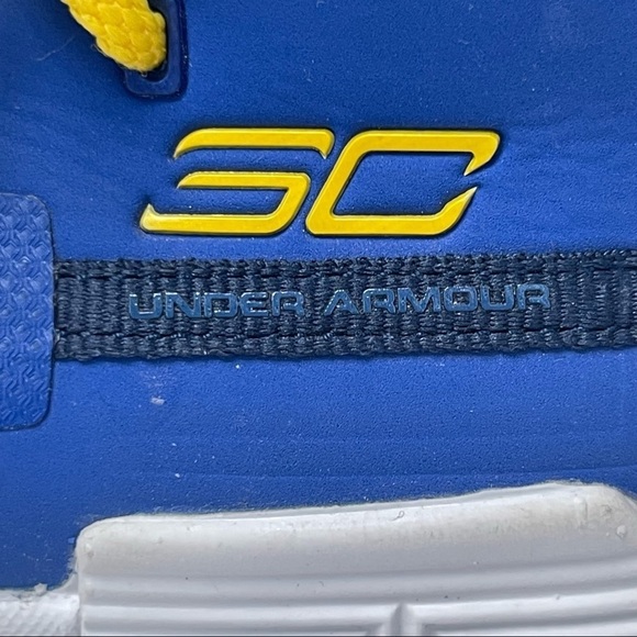 Under Armour UA SC 3zer0 II Basketball Shoes DS Boys GS Unisex Blue - Picture 13 of 14